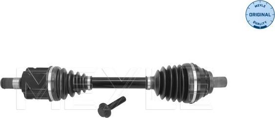 Meyle 100 498 0743 - Приводной вал autosila-amz.com