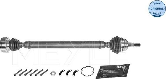 Meyle 100 498 0715 - Приводной вал autosila-amz.com