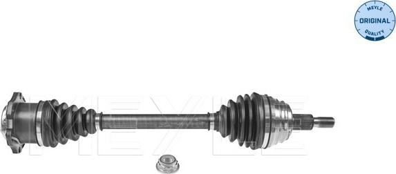 Meyle 100 498 0721 - Приводной вал autosila-amz.com