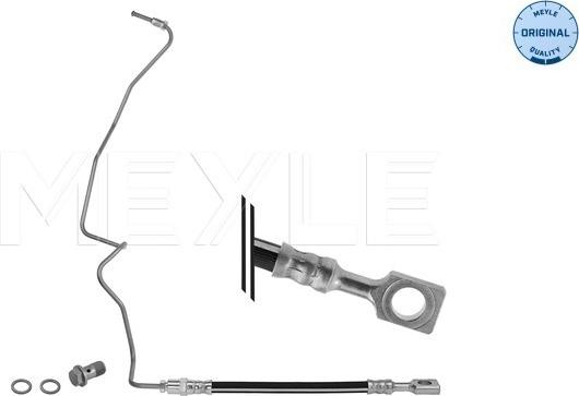 Meyle 100 525 0054/S - Тормозной шланг autosila-amz.com