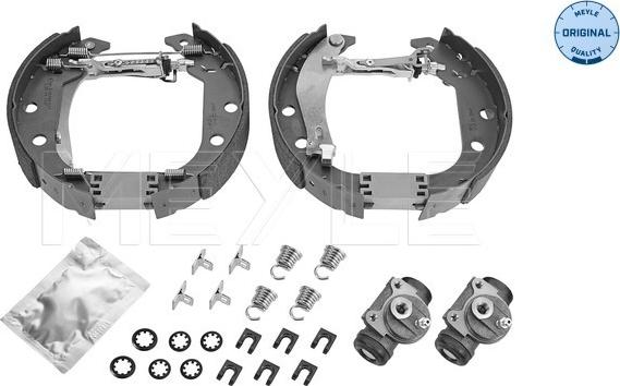 Meyle 11-14 533 0039 - Комплект тормозных колодок, барабанные autosila-amz.com