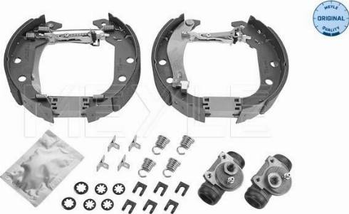 Meyle 11-14 533 0035 - Комплект тормозных колодок, барабанные autosila-amz.com