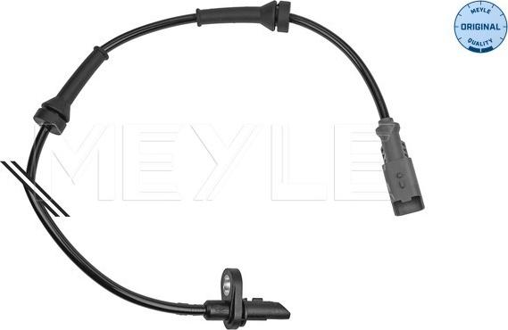 Meyle 11-14 800 0012 - Датчик ABS, частота вращения колеса autosila-amz.com