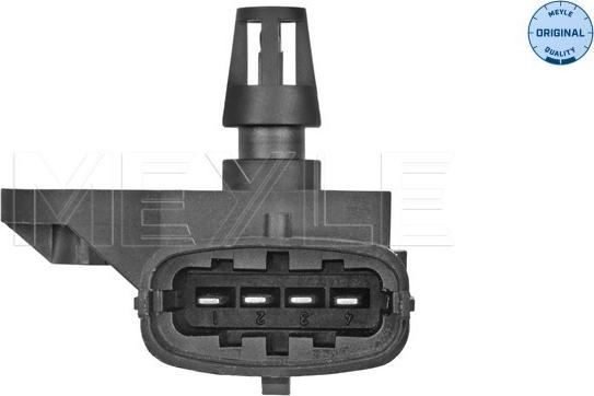 Meyle 11-14 812 0002 - Intake manifold pressure sensor (4 pin) fits: IVECO DAILY III RVI MASCOTT CITROEN JUMPER I FIAT DUCA autosila-amz.com