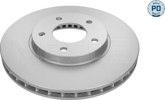 Meyle 18-15 521 0005/PD - Тормозной диск autosila-amz.com