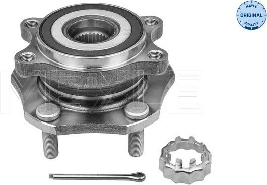 Meyle 36-14 652 0007 - СТУПИЦА С ПОДШИПНИКОМ В СБОРЕ ЗАДНЯЯ NISSAN QASHQAI J10E 200 autosila-amz.com