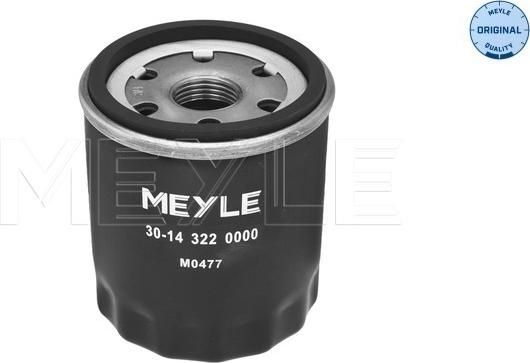 Meyle 30-14 322 0000 - Масляный фильтр autosila-amz.com