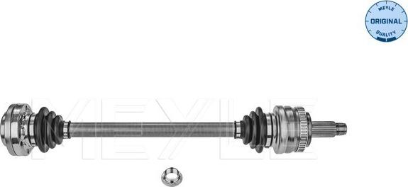 Meyle 314 498 0010 - Приводной вал autosila-amz.com