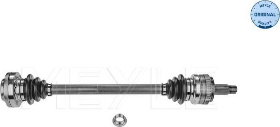 Meyle 314 498 0012 - Приводной вал autosila-amz.com