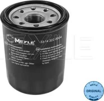 Meyle 33-14 322 0004 - Масляный фильтр autosila-amz.com