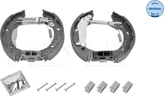 Meyle 37-14 533 0004/K - Комплект тормозных колодок, барабанные autosila-amz.com