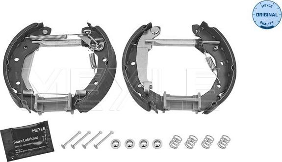 Meyle 29-14 533 0002/K - Комплект тормозных колодок, барабанные autosila-amz.com