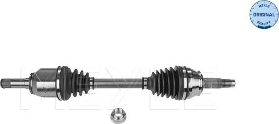 Meyle 214 498 0058 - Приводной вал autosila-amz.com