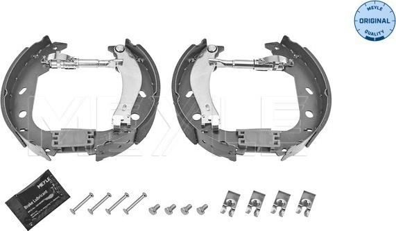 Meyle 214 533 0009/K - Комплект тормозных колодок, барабанные autosila-amz.com