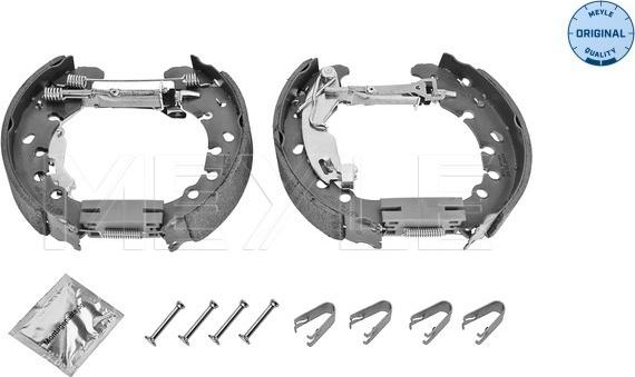 Meyle 214 533 0010/K - Комплект тормозных колодок, барабанные autosila-amz.com