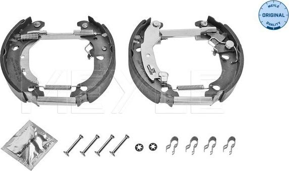 Meyle 214 533 0011/K - Комплект тормозных колодок, барабанные autosila-amz.com