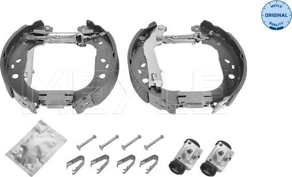 Meyle 214 533 0031 - Комплект тормозных колодок, барабанные autosila-amz.com