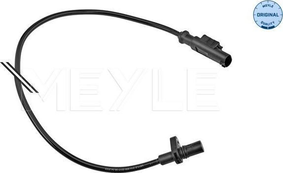 Meyle 214 899 0017 - Датчик ABS, частота вращения колеса autosila-amz.com