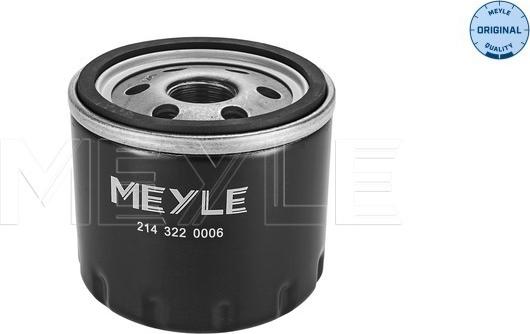 Meyle 214 322 0006 - Масляный фильтр autosila-amz.com