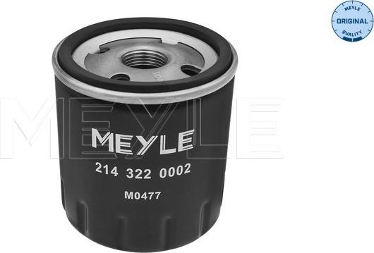 Meyle 214 322 0002 - Масляный фильтр autosila-amz.com