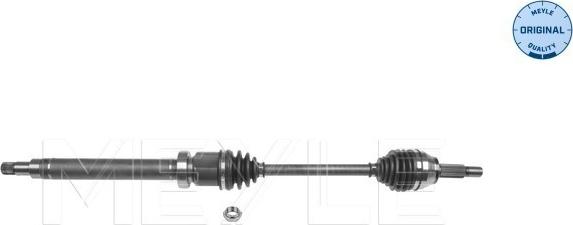 Meyle 714 498 0064 - Приводной вал autosila-amz.com