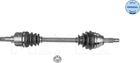 Meyle 714 498 0037 - Приводной вал autosila-amz.com