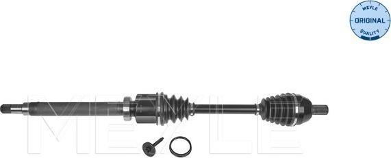 Meyle 714 498 0100 - Приводной вал autosila-amz.com