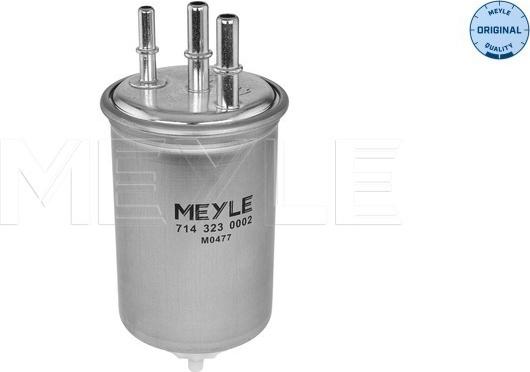 Meyle 714 323 0002 - Фильтр топливный FORD/SSANG YONG mot.TDCI/XDI MEYLE 714 323 0002 autosila-amz.com
