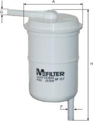 Mfilter BF 07 - Топливный фильтр autosila-amz.com
