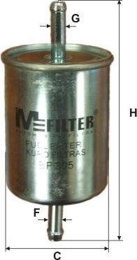 Mfilter BF 305 - Топливный фильтр autosila-amz.com