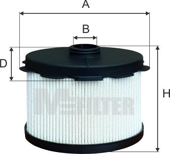 Mfilter DE 3117 - Топливный фильтр autosila-amz.com