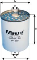 Mfilter DF 698 - Топливный фильтр autosila-amz.com
