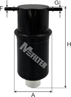 Mfilter DF 3590 - Топливный фильтр autosila-amz.com
