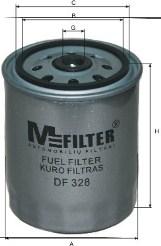 Mfilter DF 328 - Топливный фильтр autosila-amz.com