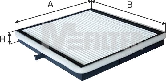 Mfilter K 966 - Фильтр воздуха в салоне autosila-amz.com