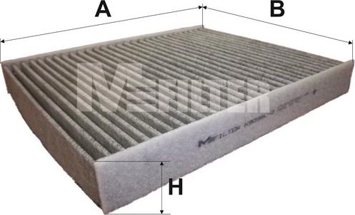 Mfilter K 9094C-2 - Фильтр воздуха в салоне autosila-amz.com