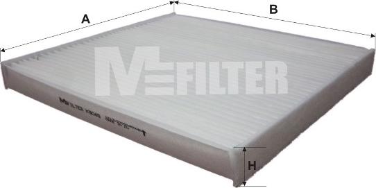 Mfilter K 9045 - Фильтр воздуха в салоне autosila-amz.com