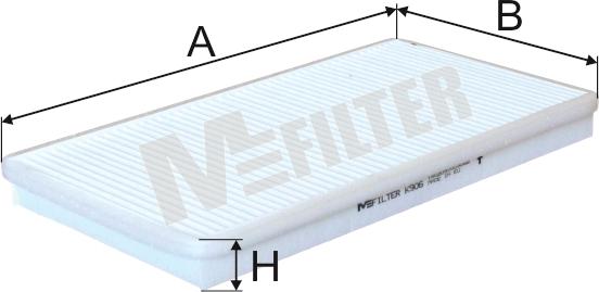 Mfilter K 906 - Фильтр воздуха в салоне autosila-amz.com