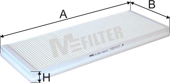 Mfilter K 9019 - Фильтр воздуха в салоне autosila-amz.com