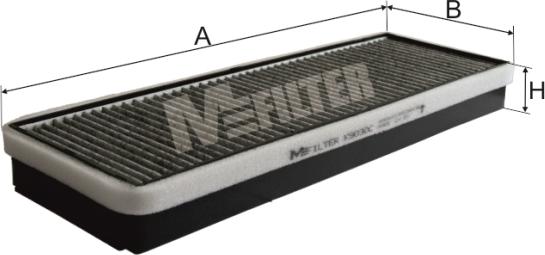Mfilter K 9030C - Фильтр воздуха в салоне autosila-amz.com