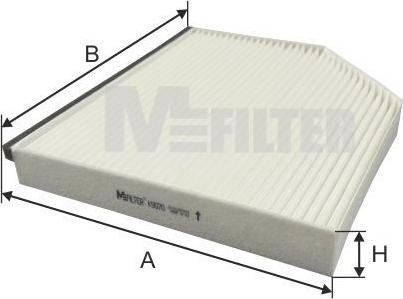 Mfilter K 9070 - Фильтр воздуха в салоне autosila-amz.com