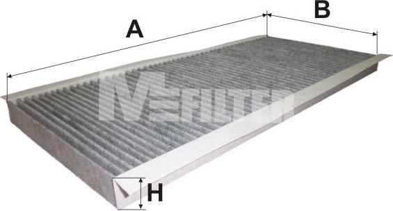 Mfilter K 9073C - Фильтр воздуха в салоне autosila-amz.com