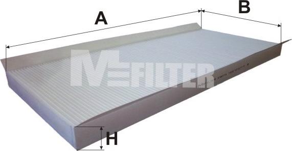 Mfilter K 9073 - Фильтр воздуха в салоне autosila-amz.com