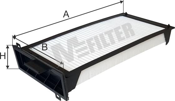 Mfilter K 9150 - Фильтр воздуха в салоне autosila-amz.com