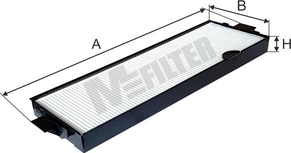 Mfilter K 9157 - Фильтр воздуха в салоне autosila-amz.com