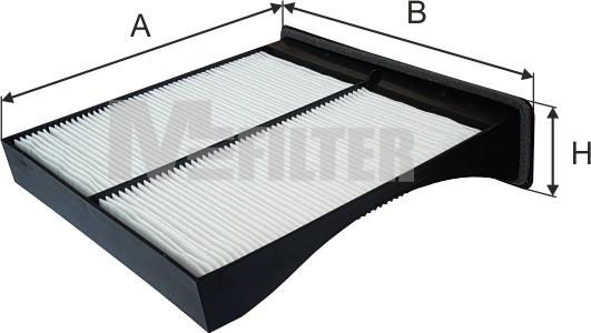 Mfilter K 9168 - Фильтр воздуха в салоне autosila-amz.com