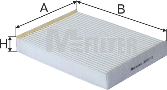 Mfilter K 9114 - Фильтр воздуха в салоне autosila-amz.com