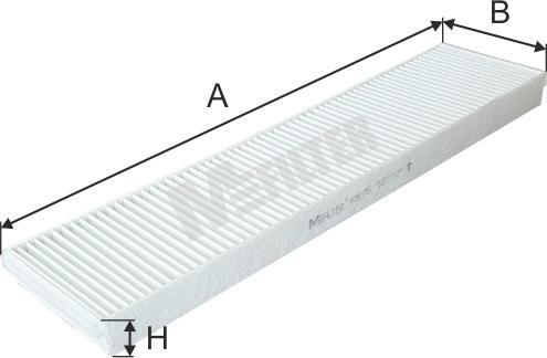 Mfilter K 9175 - Фильтр воздуха в салоне autosila-amz.com