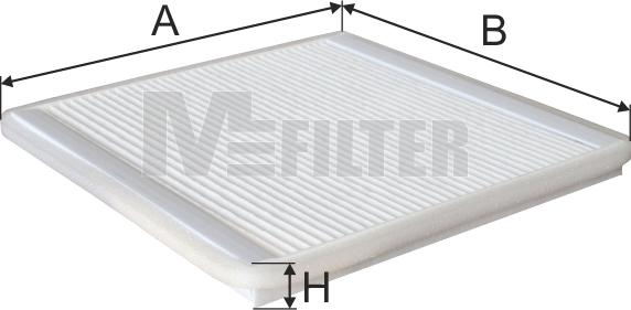 Mfilter K 980 - Фильтр воздуха в салоне autosila-amz.com