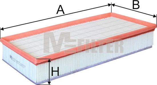 Mfilter K 7072 - Воздушный фильтр, двигатель autosila-amz.com